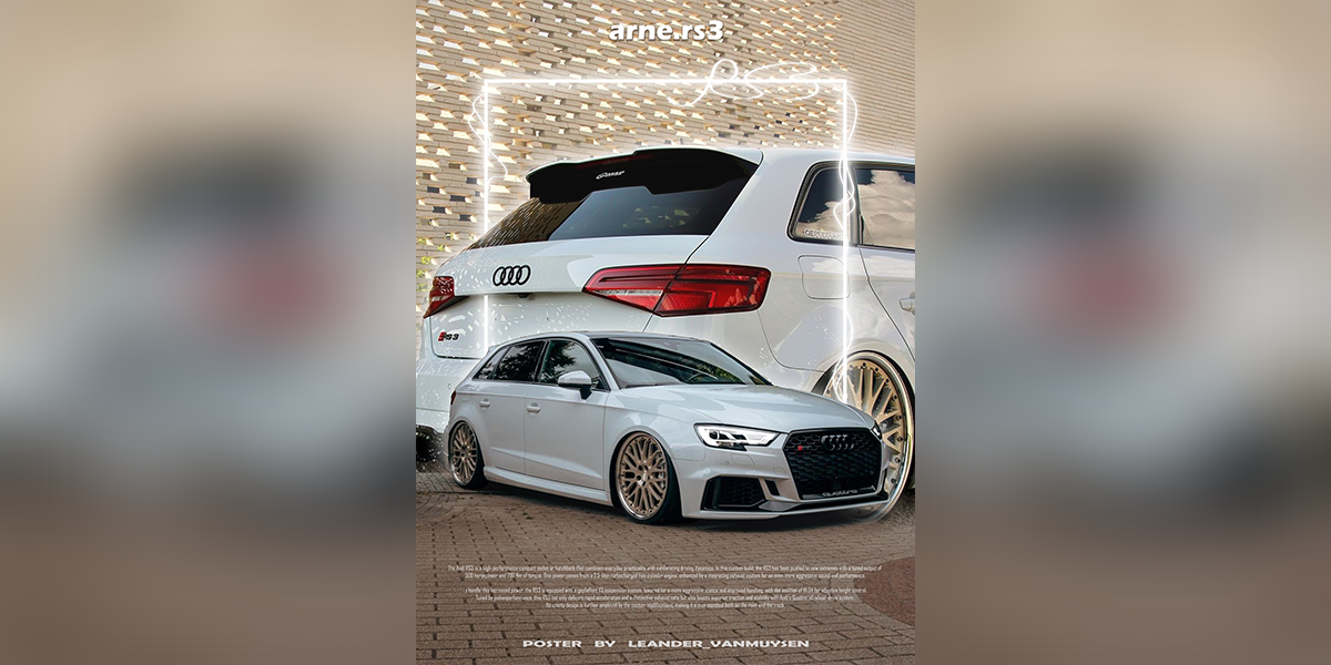 Leander Vanmuysen Car Poster