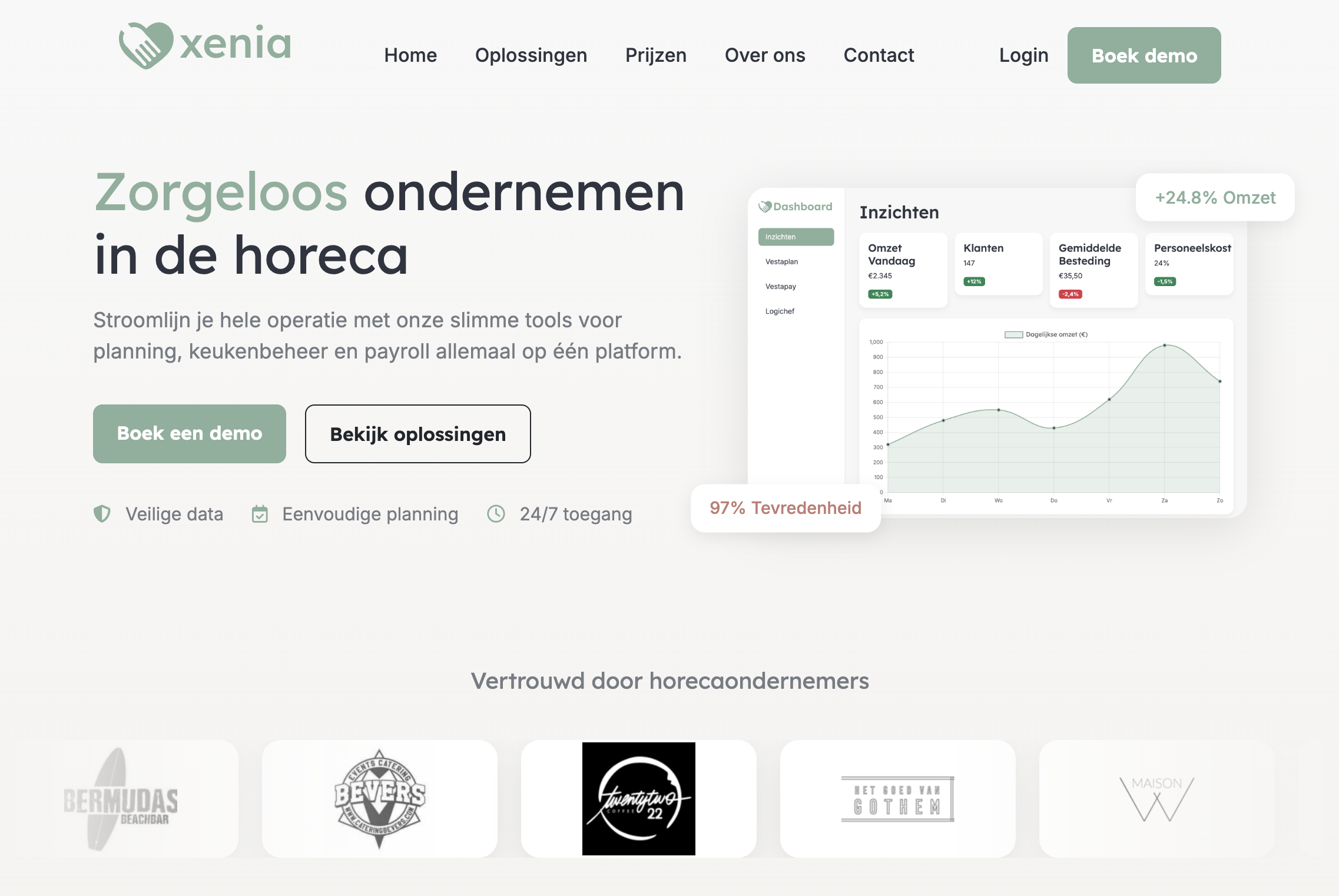 Leander Vanmuysen Xenia Website